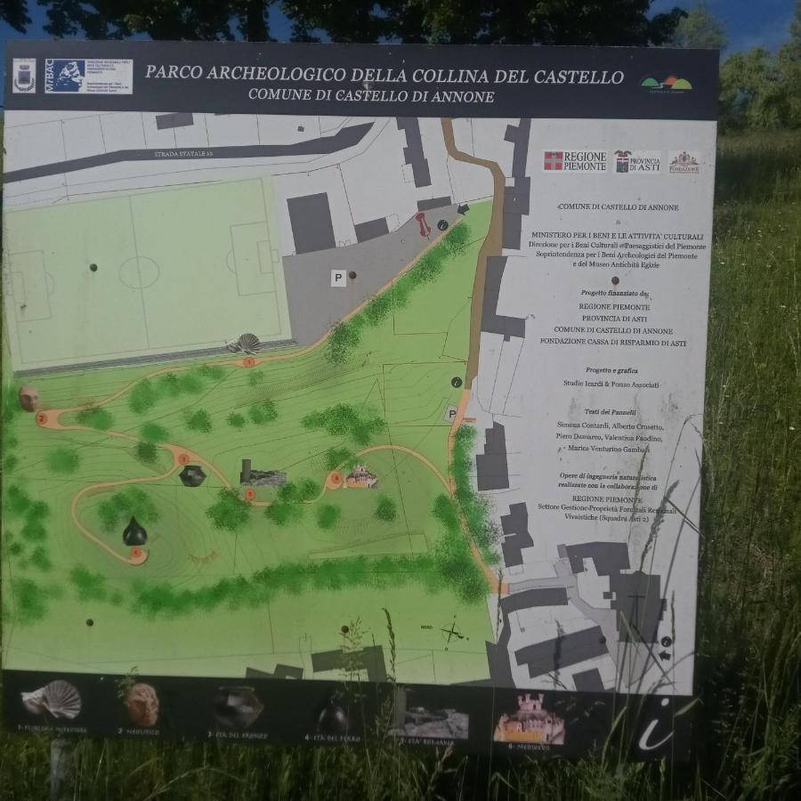 Casa Appartamento Vacanze La Fermata Delle Rondini Castello di Annone Екстериор снимка